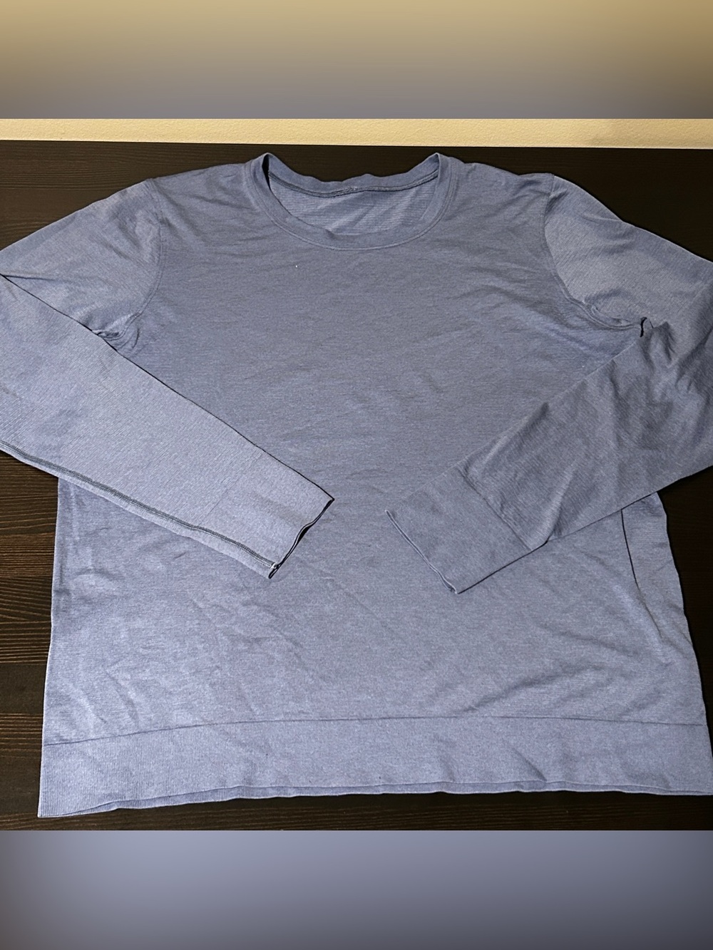 Lululemon Swiftly Tech Relaxed Long Sleeve -- Oasis Blue/Oasis Blue (size 10)